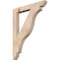 Ekena Millwork Funston Slat Smooth Bracket, Douglas Fir, 3 1/2"W x 30"D x 38"H BKT04X30X38FST06SDF - alternate 1